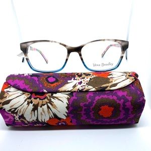 Vera Bradley Grace Eyeglasses New with Case